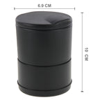 Portable Car Ashtray, Size: 6.9x6.9x10 cm, Portable Car Ashtray