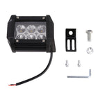 18W  6 LED White Light Floodlight Engineering Lamp / Waterproof IP67 SUVs Light, DC 10-30V, 6 LED Floodlight