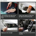 3D Effect Cat Eye Car Head Light Film Taillight Vinyl Film, Size: 30cm x 100cm