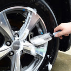 KANEED Car Wheel Tire Rim Scrub Brush Hub Clean Wash Brush Car Truck Motorcycle Bike Washing Cleaning Tool, US Stock Tire Rim Scrub Brush, UK Stock Tire Rim Scrub Brush, Tire Rim Scrub Brush
