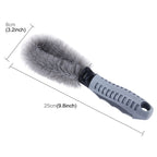 KANEED Car Wheel Tire Rim Scrub Brush Hub Clean Wash Brush Car Truck Motorcycle Bike Washing Cleaning Tool, US Stock Tire Rim Scrub Brush, UK Stock Tire Rim Scrub Brush, Tire Rim Scrub Brush