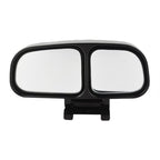 Left Side Rear View Blind Spot Mirror Universal adjustable Wide Angle Auxiliary Mirror, 3R-027L(Black), 3R-027L