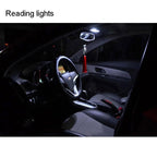 2 PCS T10 2W 120-140LM 6 LED Ice Blue 5050 LED Brake Light for Vehicles, DC12V, 6 5050 LEDs, 6 LED 5050 LEDs, 6  5050 LEDs