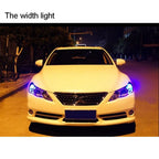 2 PCS T10 2W 120-140LM 6 LED Ice Blue 5050 LED Brake Light for Vehicles, DC12V, 6 5050 LEDs, 6 LED 5050 LEDs, 6  5050 LEDs