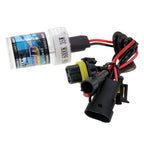 DC12V 35W HB4/9006 HID Xenon Light Single Beam Super Vision Waterproof Head Lamp, Color Temperature: 6000K, Pack of 2, 9006