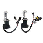 DC12V 35W 9007/9004-3 HID Xenon Light Single Beam Super Vision Waterproof Head Lamp with One Cable, Color Temperature: 6000K, Pack of 2, 9007