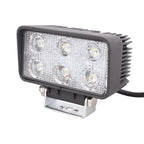 LML-1518 18W 1260-1350LM Epistar 6 LED White 30 Degree Spot Beam Car LED Light Waterproof IP67, DC 10-30V, Spot Light+18W 1350LM