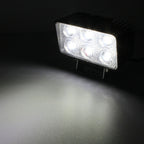 LML-1518 18W 1260-1350LM Epistar 6 LED White 30 Degree Spot Beam Car LED Light Waterproof IP67, DC 10-30V, Spot Light+18W 1350LM