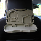 Car Rear Seat Multifunctional Folding Drink Holder, Car
