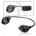 38 Pin OBDII Connector Cable, 38 Pin to 16 Pin for Mercedes Benz