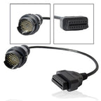 38 Pin OBDII Connector Cable, 38 Pin to 16 Pin for Mercedes Benz