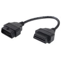16 Pin Female to 16 Pin Male OBDII Diagnostic Cable, 16 Pin Female to 16 Pin Male