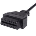 16 Pin to 14 Pin OBDII Adapter Cable for Nissan, Cable Length: 35cm, 16 Pin to 14 Pin