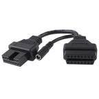 12 Pin to 16 Pin OBDII Diagnostic Cable for Mitsubishi, 12 Pin to 16 Pin
