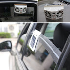2W Solar Powered Car Auto Air Vent Cool Fan Cooler Ventilation System Radiator, with Temperature Display, 2W Solar Powered Fan