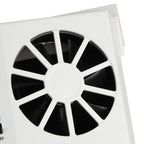 2W Solar Powered Car Auto Air Vent Cool Fan Cooler Ventilation System Radiator, with Temperature Display, 2W Solar Powered Fan