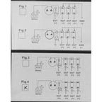 Flip-up Start Ignition Switch Panel and Accessories for Racing Sport , Three-pole