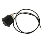 10 PCS Car Seat Cushion Heating Switch, ON-OFF-ON Switch, DC 12V/10A, Heating Switch