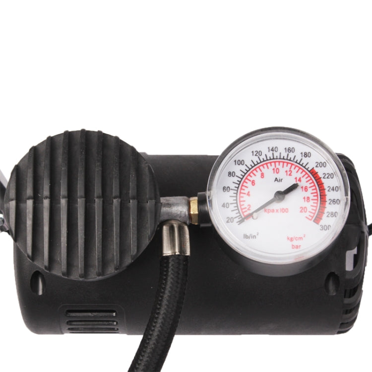 Portable Mini Auto Electric Air Compressor with Car Charger (300 PSI / DC 12V)