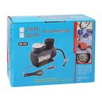Portable Mini Auto Electric Air Compressor with Car Charger (300 PSI / DC 12V)