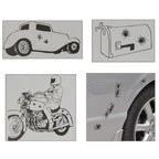 6 PCS Anti-scratch Bullet Hole Decoration Car 3M Sticker, Size: 4cm x 4cm, Exaggerated Effection7