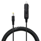 2A Car 4.0 x 1.7mm Power Supply Adapter Plug Coiled Cable Car Charger, Length: 40-140cm, 4.0 x 1.7mm