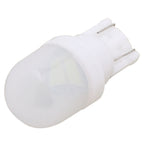 10 PCS T10 1W 80LM Ceramic 2 LED SMD 5630 Car Clearance Lights Lamp, DC 12V, 2 LED SMD 5630, 5630-2smd, T10+1W 80LM/Yellow Light