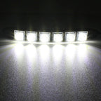 MZ 3W 2 PCS 160LM 6 LED SMD 5050 Flexible Snake LED Car Daytime Running Lights, DC 12V, 3W