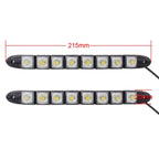 2 PCS  4W 8 LED SMD 5050 Flexible Snake LED Car Daytime Running Lights, DC 12V, 4W