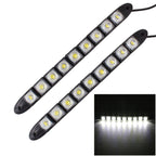 2 PCS  4.5W 9 LED SMD 5050 Flexible Snake LED Car Daytime Running Lights, DC 12V, 4.5W