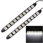 2 PCS  5W 10 LED SMD 5050 Flexible Snake LED Car Daytime Running Lights, DC 12V, 5W