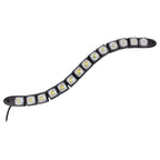 2 PCS  7W 14 LED SMD 5050 Flexible Snake LED Car Daytime Running Lights, DC 12V, 7W