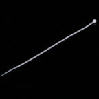 500 PCS 3 x 150mm Self-Locking Nylon Cable Wire Zip Ties, 3mm x 150mm Black, 3mm x 150mm White