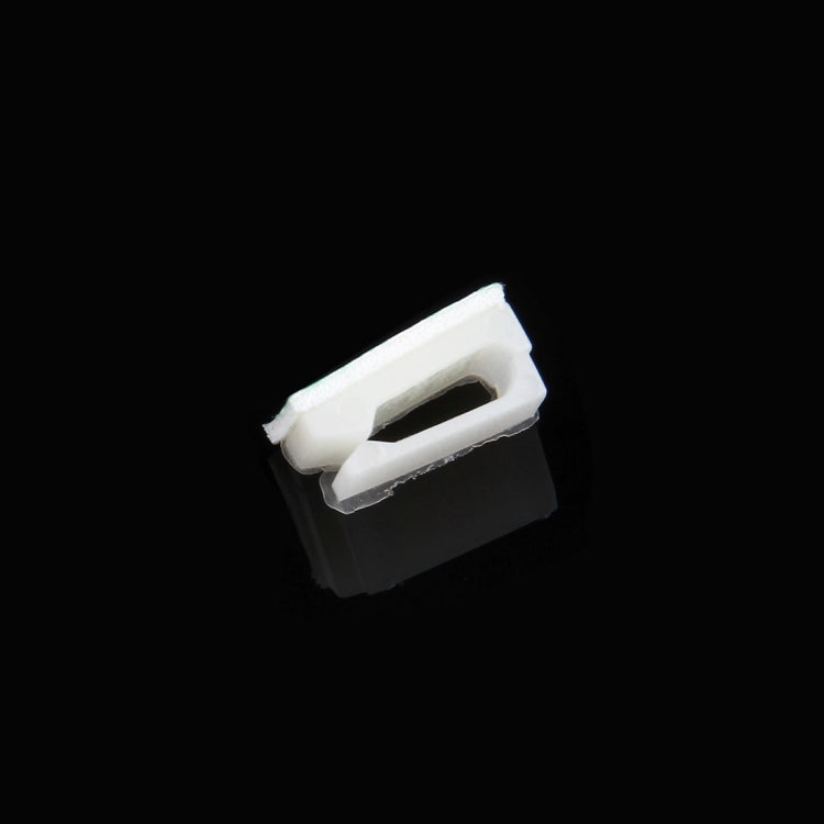100 PCS Adhesive Backed Cable Clip  Set, 100 PCS