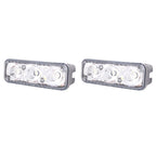 2 PCS MZ 9W 540LM 6500K 3-LED White Light Wired Car Daytime Running Light Fog Lamp, DC12-24V,Light Wire: 15cm, MZ 9W