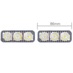 2 PCS MZ 9W 540LM 6500K 3-LED White Light Wired Car Daytime Running Light Fog Lamp, DC12-24V,Light Wire: 15cm, MZ 9W