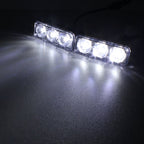 2 PCS MZ 9W 540LM 6500K 3-LED White Light Wired Car Daytime Running Light Fog Lamp, DC12-24V,Light Wire: 15cm, MZ 9W