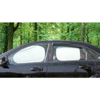 6 in 1 Summer Accessories Coated Silver Car Sun Shade Cloth Set, Random Color Delivery, 6 in 1 Sun Shade