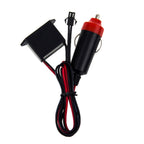 Waterproof Round Flexible Car Strip Light with Driver for Car Decoration, Length: 2m, 2m