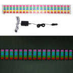 5 Colors Music Active EL Car Sticker Equalizer with Car Charger, Size: 90cm x 10cm, 90 x 10cm