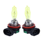 2 X H11 HOD Halogen Bulbs 12V 100W 2400 LM 3500K Yellow Light Headlights, H11