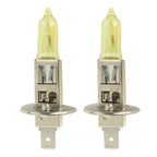 2 X H1 HOD Halogen Bulbs 12V 100W 2400 LM 3500K Yellow Light Headlights, H1