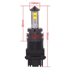T25 20W 800LM White Light 4 CREE XT-E LED Car Brake Light Steering Light Bulb, DC 12-24V, 3156