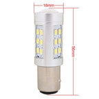 2PCS 1157/BAY15D 4.2W 630LM White Light 21 LED 2835 SMD Car Brake Light Steering Light Bulb,  DC 12V, 1157