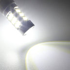 2 PCS T20 4.2W 630LM White Light Dual Wires 21 LED 2835 SMD Car Brake Light Daytime Running Light Bulb,  DC 12V, T20 Dual Wires