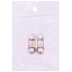 2 PCS 31mm 3W 180LM White Light 10 LED SMD 4014 CANBUS License Plate Reading Lights Car Light Bulb, 3W 31mm