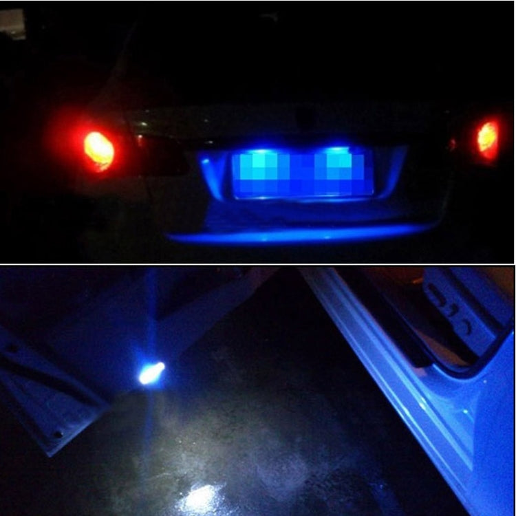 2 PCS 31mm 2.5W 180LM White Light 6 LED SMD 2835 CANBUS License Plate Reading Lights Car Light Bulb, 2.5W 31mm
