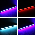 2 PCS 6W*2 DRL LED Blue Light Bar Car Light Source Waterproof Daytime Running Lights, DC 12V, NCD-17S  Blue Light