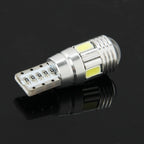 T10 2W White 130LM 6 LED SMD 5730 Backup Reverse Light Turn Signal Bulb for Vehicles, DC 12V, T10 2W
