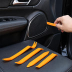 4 in 1 Car Audio System Dashboard Door Panel Removal Tools Kit, 4 in 1 Yellow